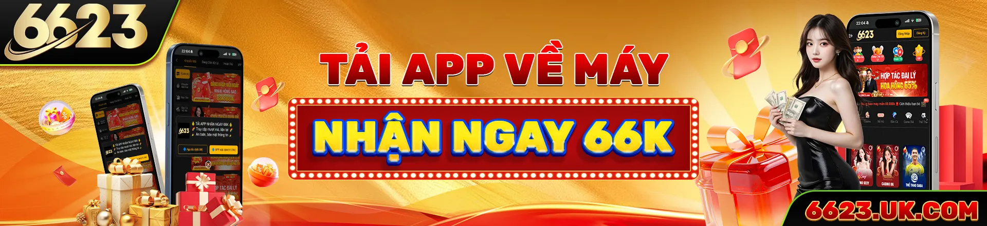 Tải app 6623 về máy